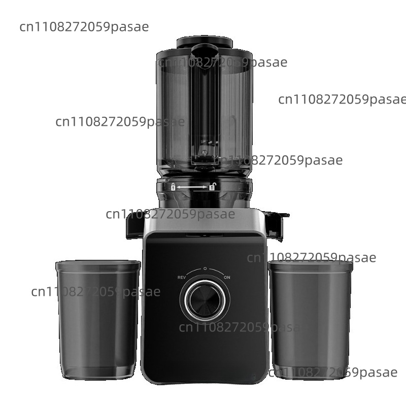 Juicer Cold Press Slow - 最大出力680W広口低速ジューサー、果物丸ごと投入可能なジューサー、家庭用強力コールドプレスジューサー