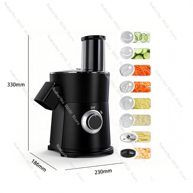 Kitchen Appliances Electric - プレミアム多機能電動サラダメーカー自動チーズグレーター野菜スライサーシュレッダーキッチン家電