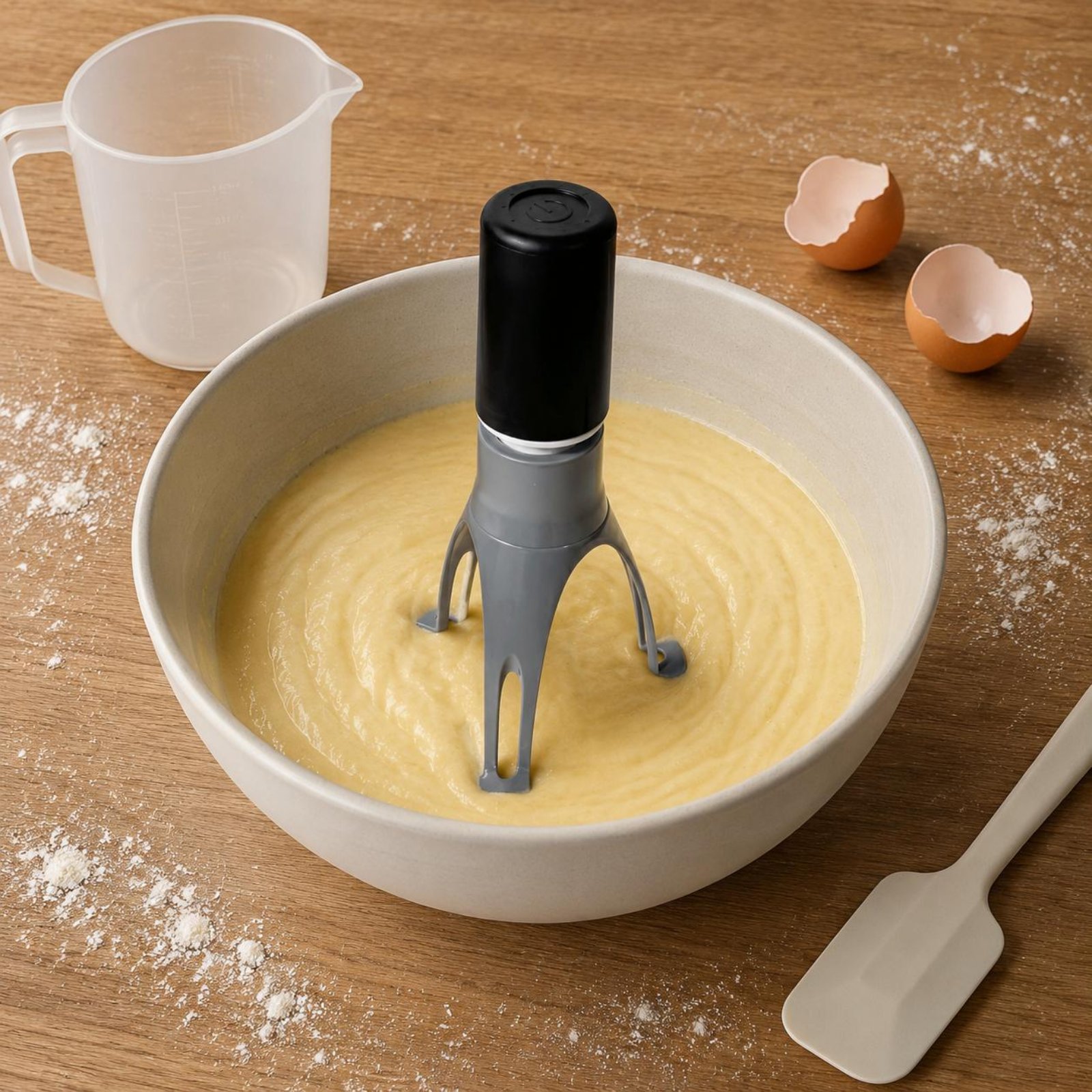 Kitchen Appliances For Restaurant - 自動三角攪拌機 - ハンズフリー電動卵泡立て器＆キッチンミキサー（製菓、調理、クリームの泡立て用）