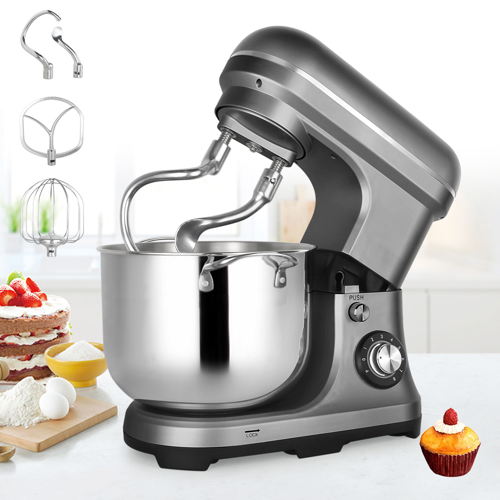 Kitchen Appliances Usa - 11L 2000W 大型強力電動ミキサー ダブルドウフック付き プラネタリーミキサー 製菓・パン作り用