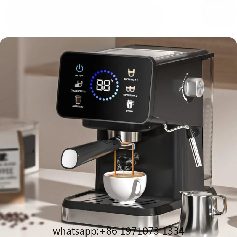 半自動エスプレッソマシン 110V-240V |   15バ - Milk Frother Automatic のレビューと価格