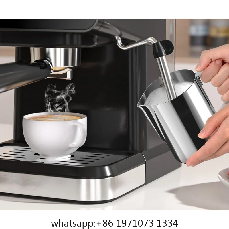 半自動エスプレッソマシン 110V-240V |   15バ - Milk Frother Automatic のレビューと価格