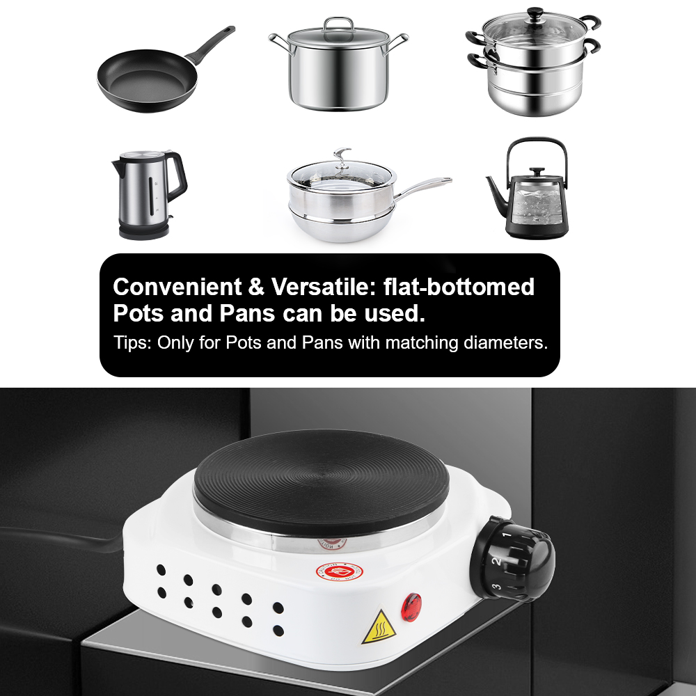 多機能ミニ電気ストーブ,220V, 500W, 220V,キ - Kitchen Appliances Electric のレビューと価格