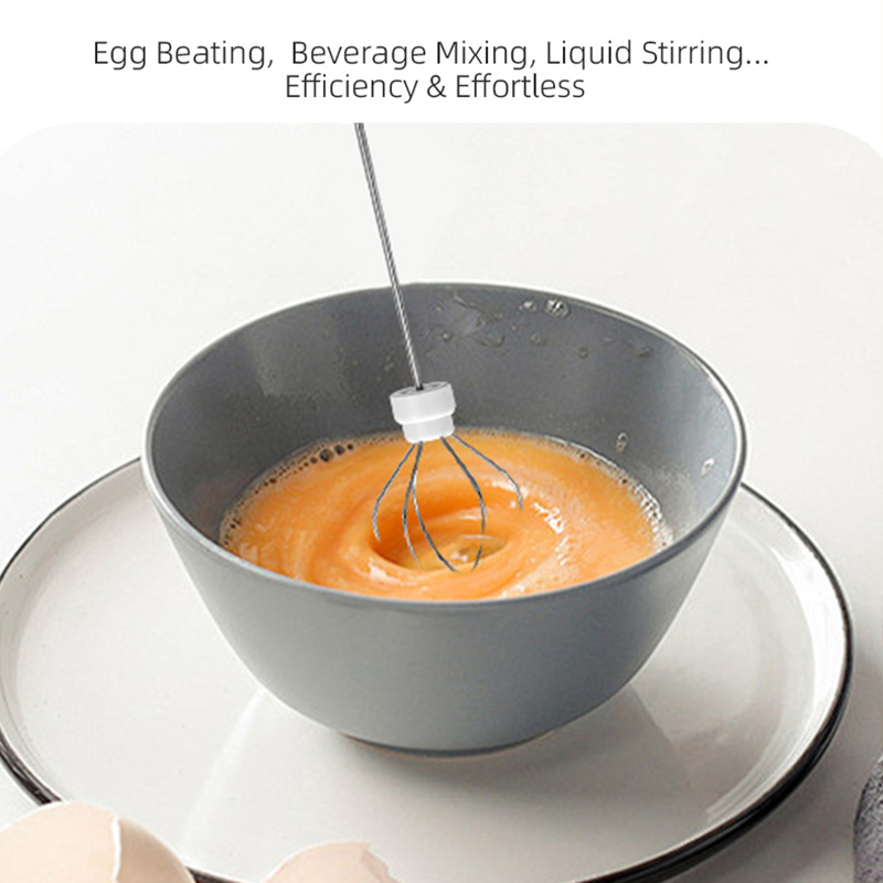 2 で 1 電気コーヒー泡立て器 + エッグビーターワイヤレ - Milk Frother Automatic のレビューと価格