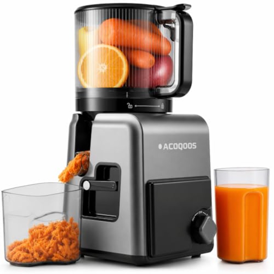 家庭用3-in-1コールドプレスジューサー、オキシダイズドグ - Juicer Cold Press Slow のレビューと価格