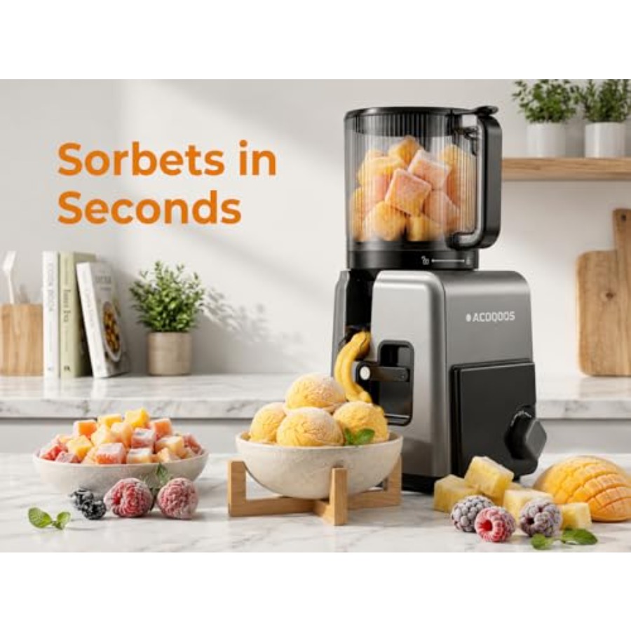 家庭用3-in-1コールドプレスジューサー、オキシダイズドグ - Juicer Cold Press Slow のレビューと価格