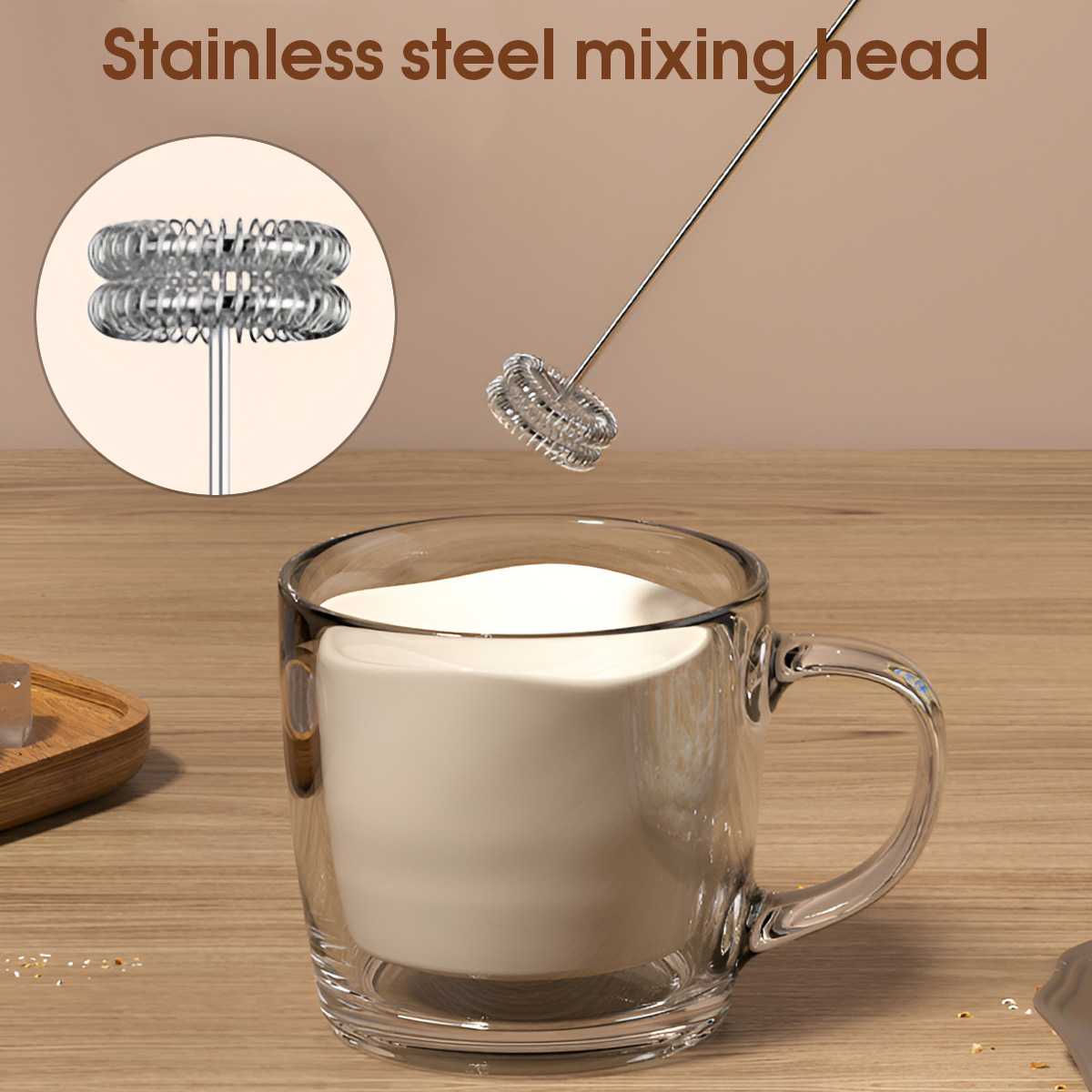 コーヒー電動ミルクフォーマー、電動泡立て器、コードレス電動飲 - Kitchen Appliances For Restaurant のレビューと価格