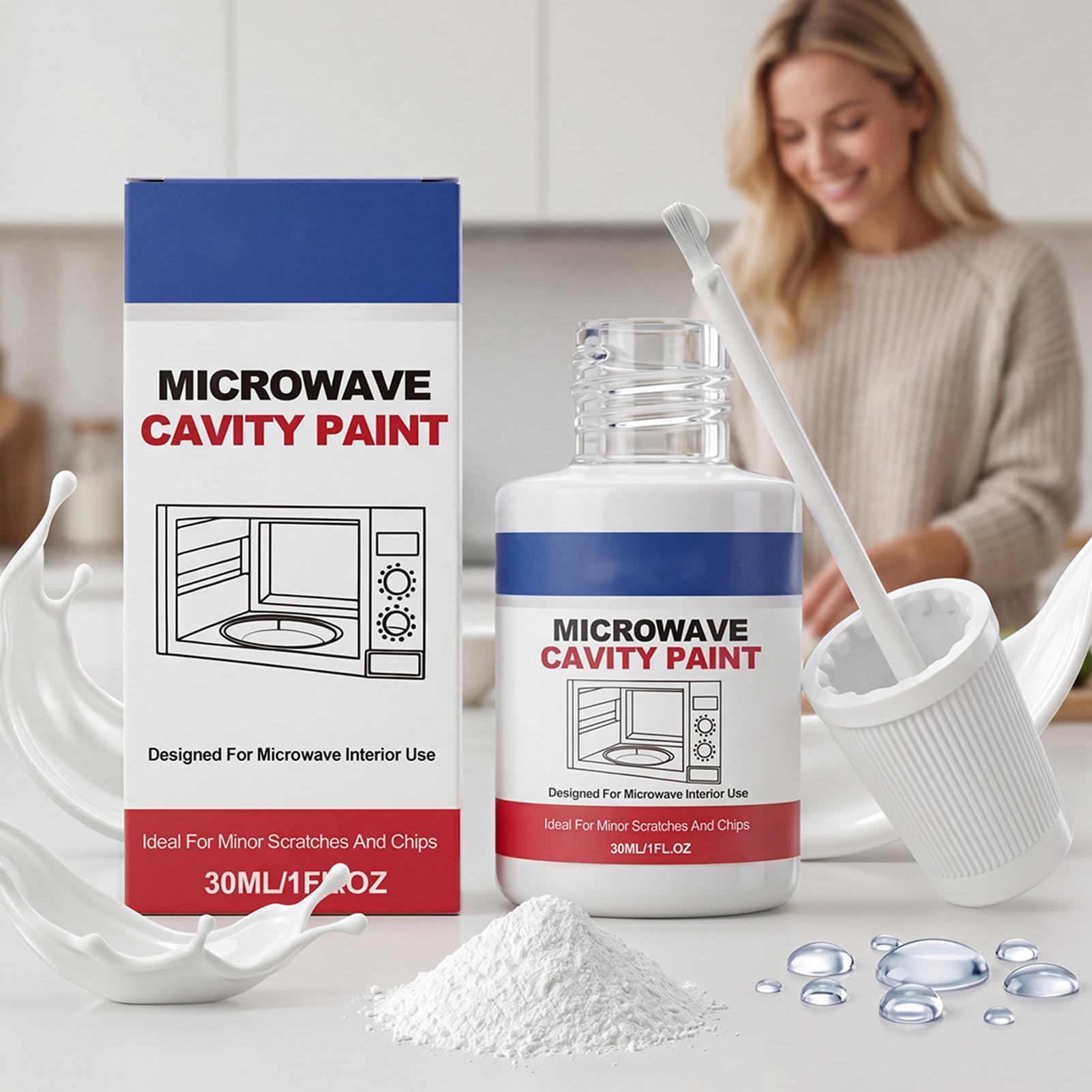 30ml 家庭用キッチン電子レンジ内装塗料、高光沢家電タッチ - Kitchen Appliances Repair のレビューと価格