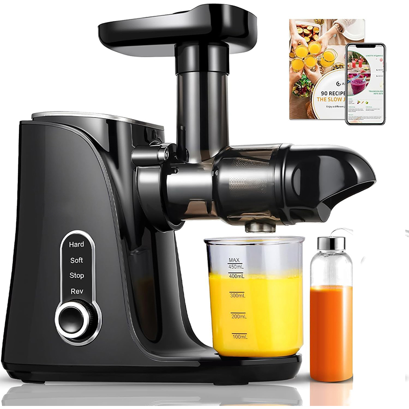 QANAジューサーマシン、2段階速度調整付き低速コールドプレ - Juicer Cold Press Slow のレビューと価格