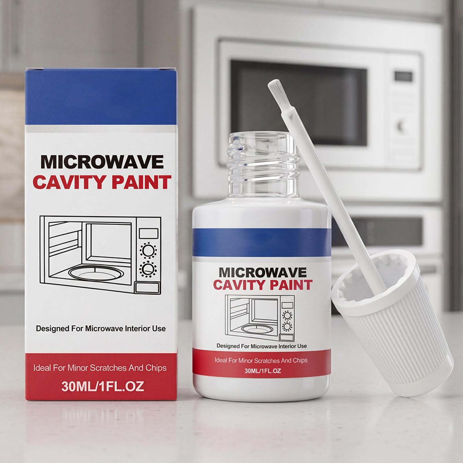 30 ミリリットル高光沢電子レンジ内部空洞タッチアップペイン - Kitchen Appliances Repair のレビューと価格