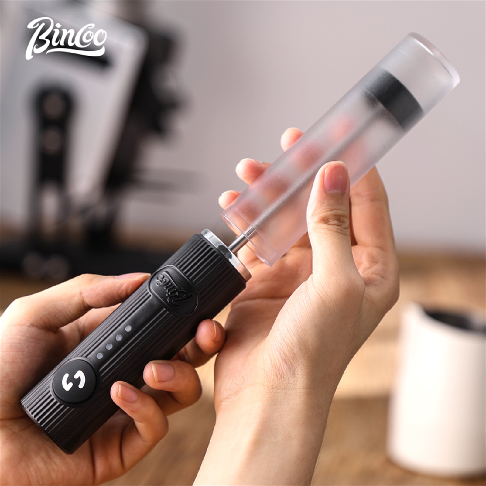 BINCOO 電気コーヒー泡立て器 USB 充電式 2 スピ - Milk Frother Automatic のレビューと価格